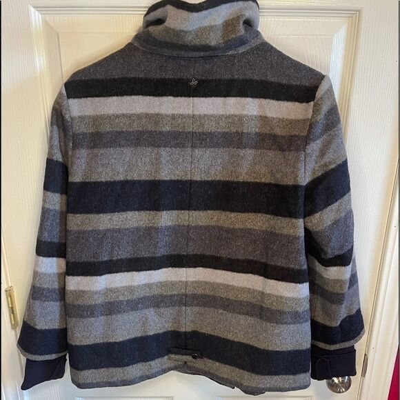 Prana recycled wool coat sz M - Picture 2 of 9
